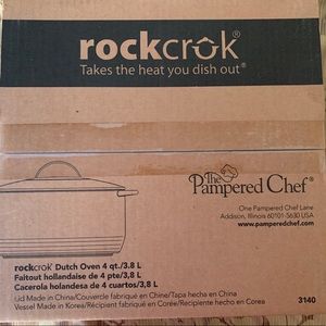Pampered Chef RockCrock - New in box!